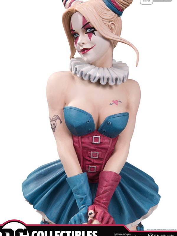 DC Direct Harley Quinn by ENRICO MARINI Sexy Hot baby 1/6 Sculpture