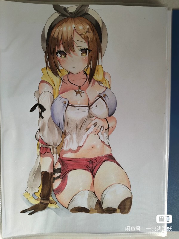 JumpFairy's Hot Sexy girl Lolita with goose Hand drawing with marker