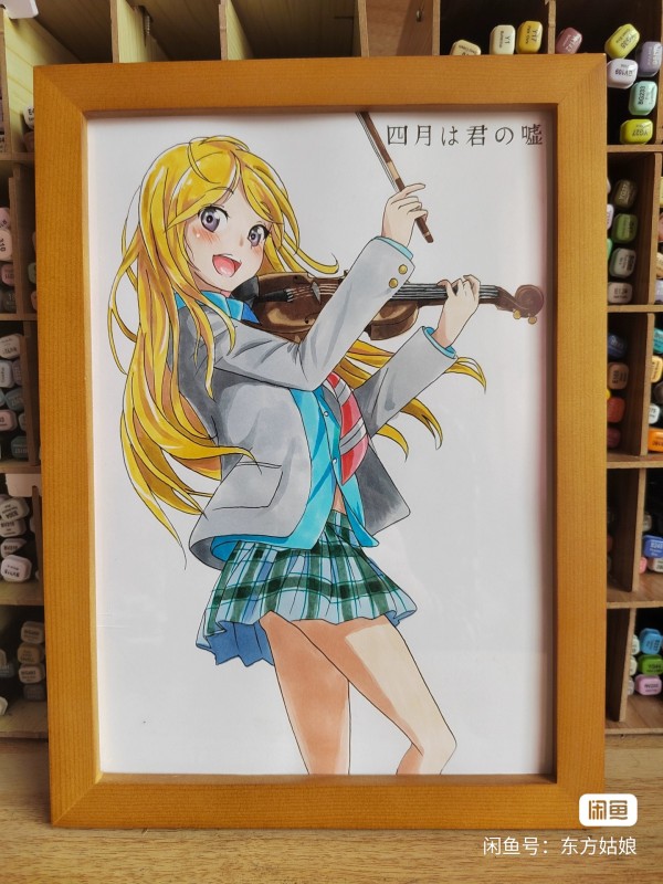 Oriental's Japanese anime girls Hot Sexy Hand drawing with marker Vol I