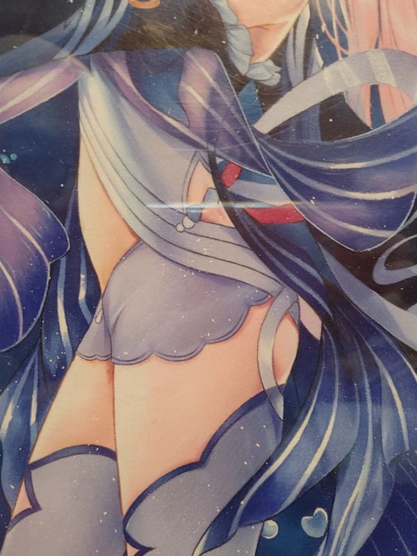 Oriental's Genshin Impact Sangonomiya Kokomi Hot Sexy Hand drawing with colored pencil