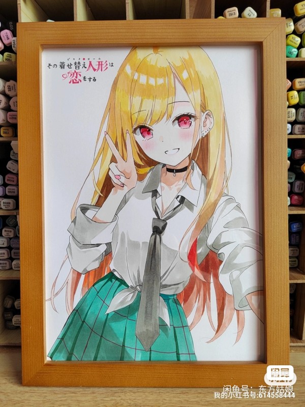 Oriental's Japanese anime girls Hot Sexy Hand drawing with marker Vol I