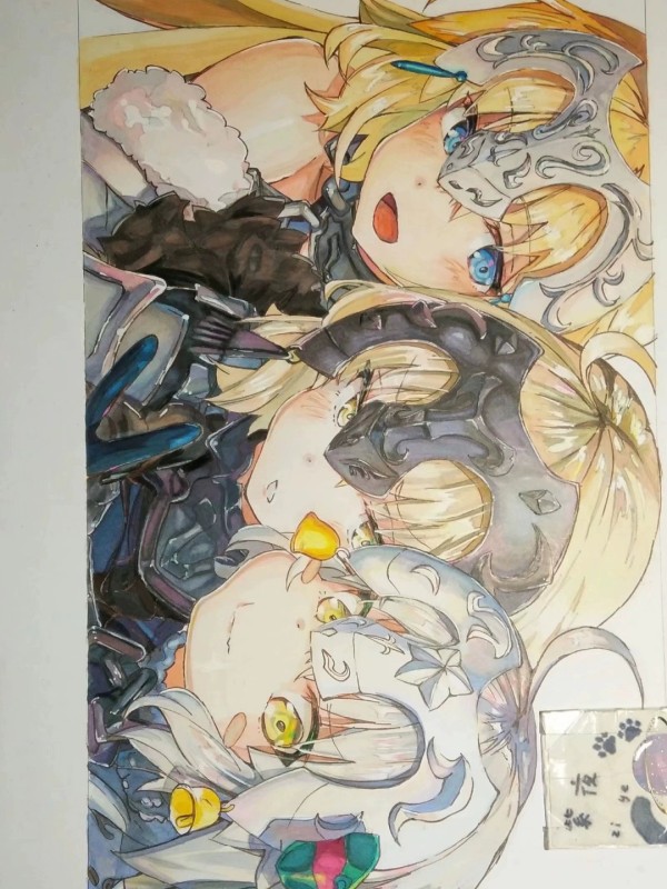 ZiYe's Japanese anime girl Hot Sexy Hand drawing with marker