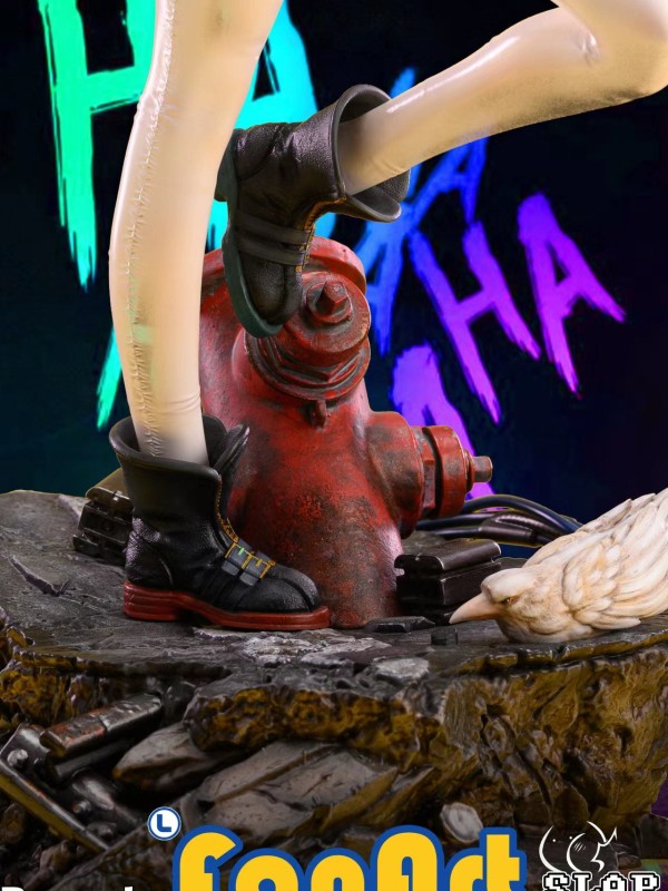 Slap Studio x Fanart Asuka Langley Soryu Harley Quinn Hot Sexy 1/4 Statue
