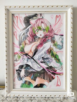 Oriental's Demon Slayer Kanroji Mitsuri Hot Sexy Hand drawing with marker