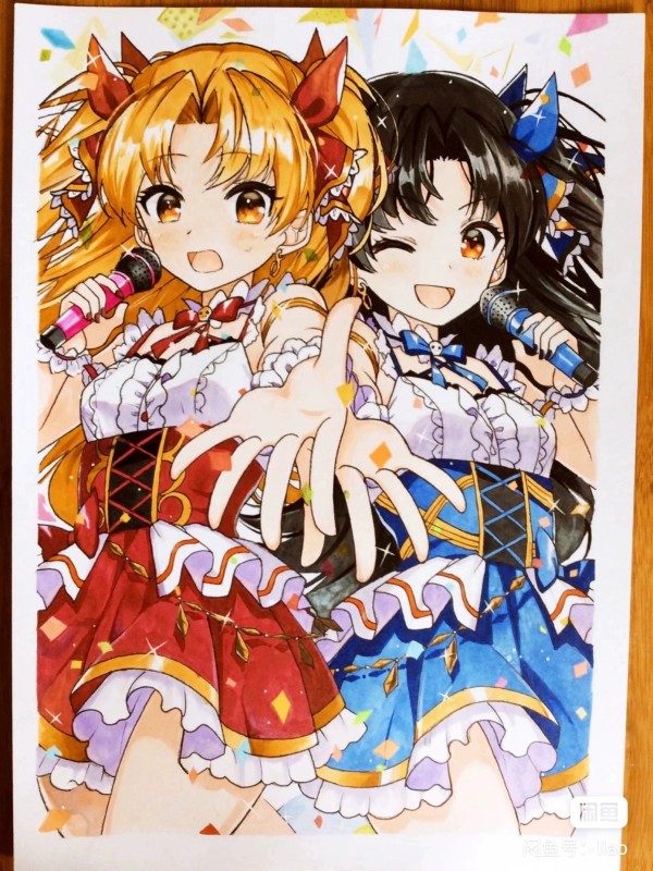 llao's Japanese anime girl Hot Sexy Hand drawing with marker(Cover:ナルメア)