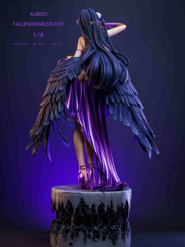 FA Studio Overload Bikini Series Albedo 1/4 Hot Sexy Statue Deluxe Ver. Cast Off