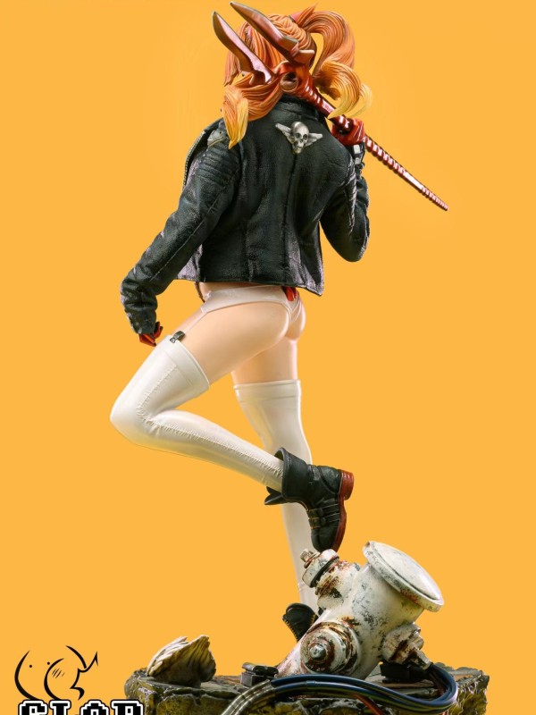 Slap Studio x Fanart Asuka Langley Soryu Harley Quinn Hot Sexy 1/4 Statue