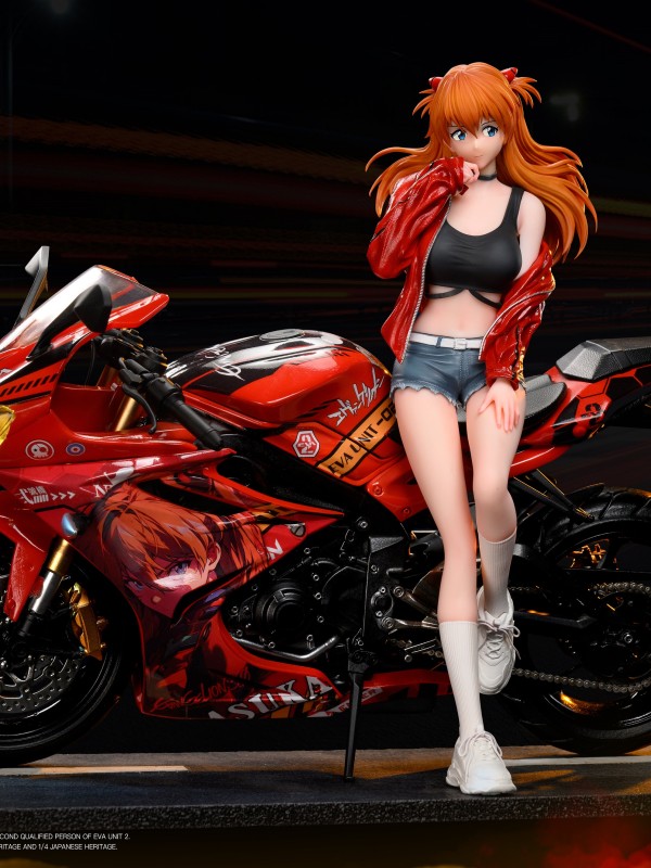 Miss Studio EVA Moto Girl Asuka Hot Sexy 1/6 Statue