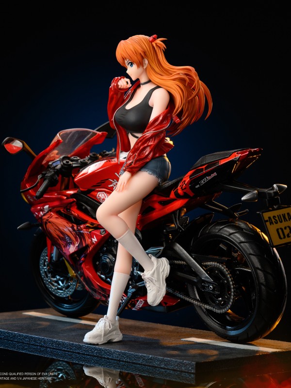 Miss Studio EVA Moto Girl Asuka Hot Sexy 1/6 Statue
