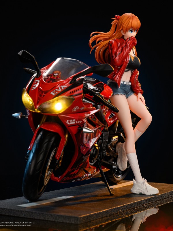 Miss Studio EVA Moto Girl Asuka Hot Sexy 1/6 Statue