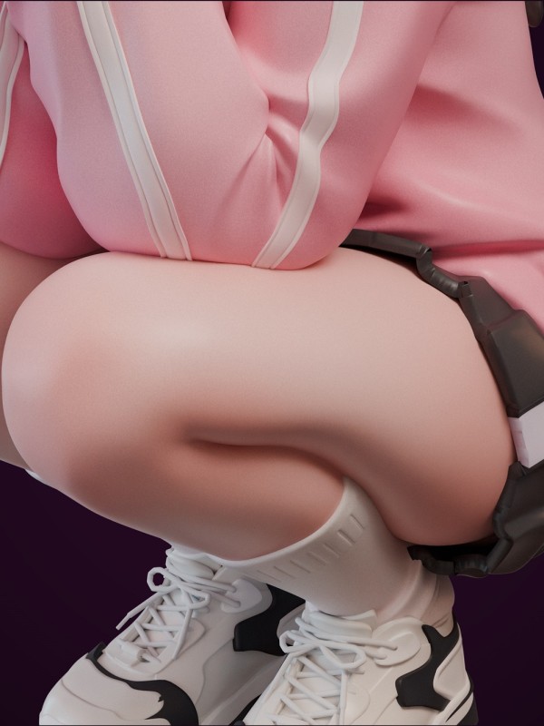 YaoMengMeng Studio Bocchi The Rock! Gotoh Hitori Hot Sexy 1/6 Statue