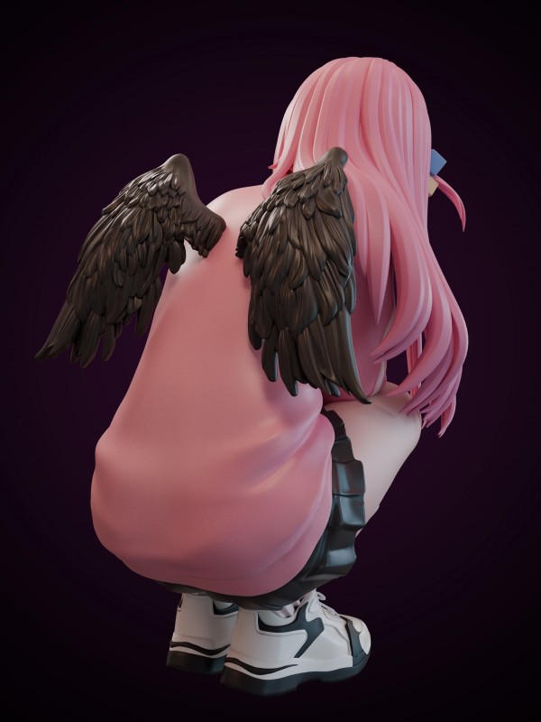 YaoMengMeng Studio Bocchi The Rock! Gotoh Hitori Hot Sexy 1/6 Statue
