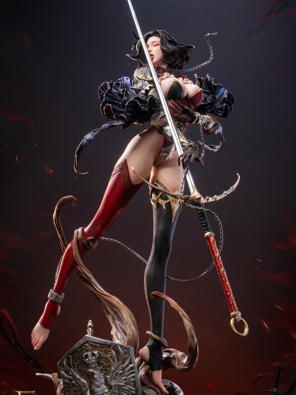 PiJi Studio AmerFort AFYC-FAL11 Sacrificial Knight Fayela Hot Sexy 1/4 Statue