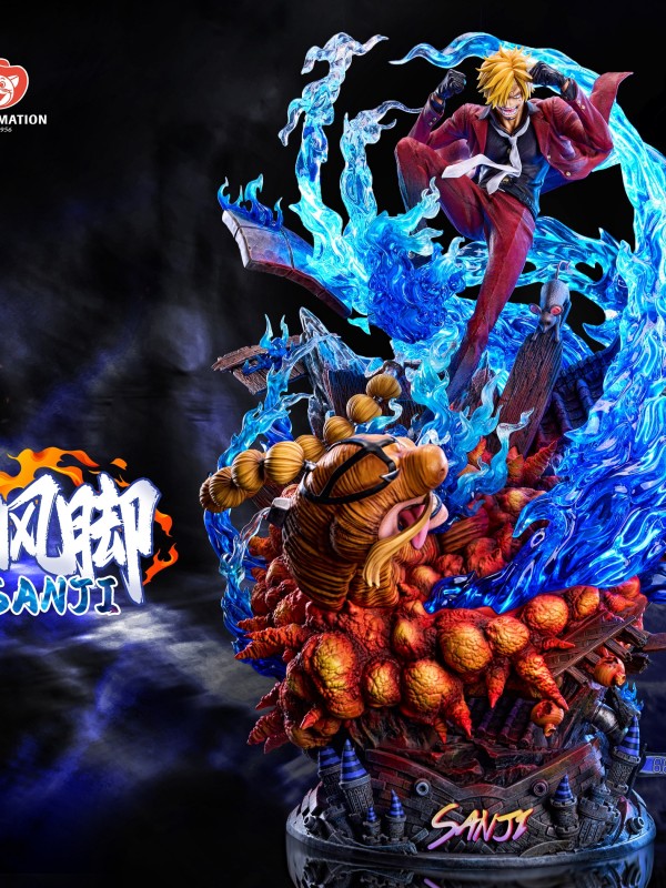 TOEI Animation One Piece Ifrit Jambe Sanji 1/4 Statue