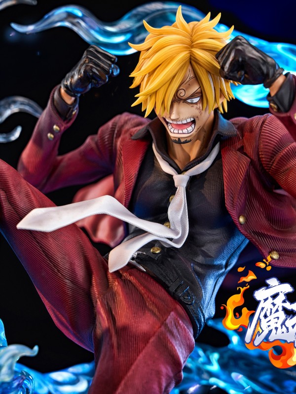TOEI Animation One Piece Ifrit Jambe Sanji 1/4 Statue