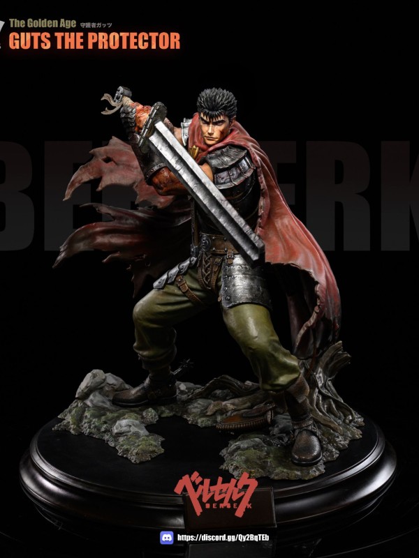 BIHS Studio Berserk the Golden Age Guts the protector 1/4 Statue