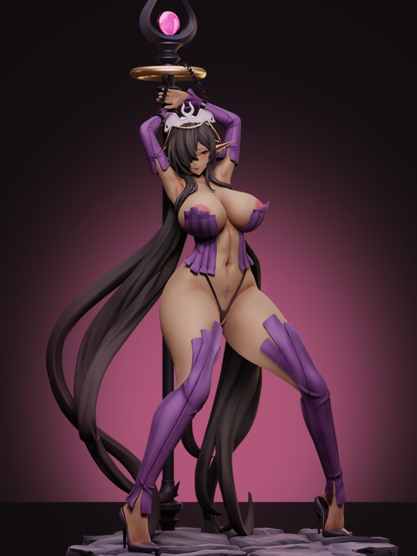 Whale Studio Kuroinu Olga Hot Sexy 1/4 Statue EX Version