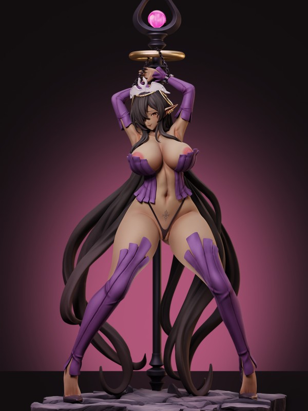 Whale Studio Kuroinu Olga Hot Sexy 1/4 Statue EX Version
