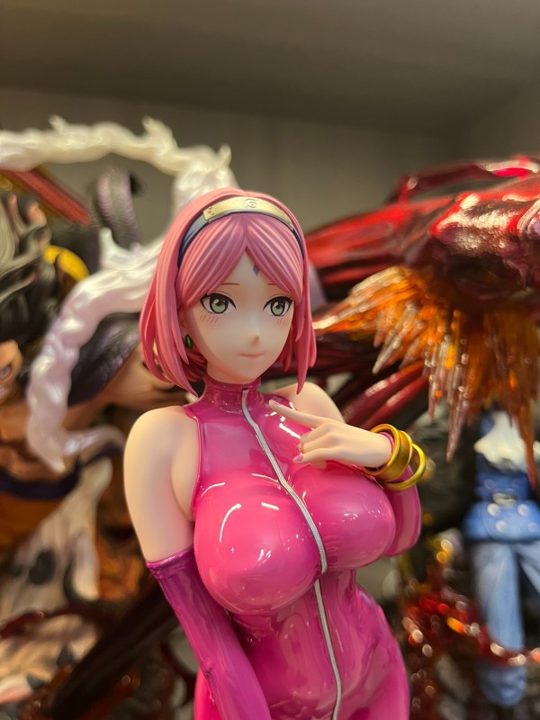 Star Universe Studio Naruto Haruno Sakura Gel Coat Series Hot Sexy 1/6 Statue