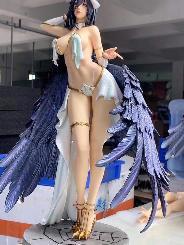 FA Studio Overload Bikini Series Albedo 1/4 Hot Sexy Statue Deluxe Ver. Cast Off