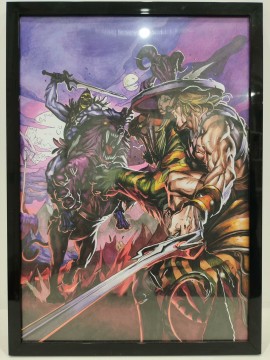 XiaKe's Heman vs Skeletor Hand drawing with marker