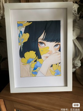 Flora's Japanese anime girl Hot Sexy Hand drawing with marker