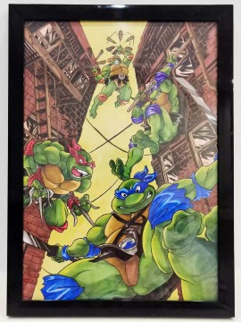 XiaKe's Teenage Mutant Ninja Turtles Hand drawing with marker