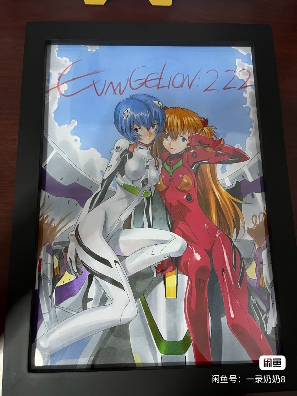 YiLu's EVA Ayanami Rei and Asuka Langley Soryu Hot Sexy Hand drawing with marker