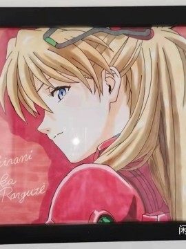 Oriental's EVA Asuka Langley Soryu Hot Sexy Hand drawing with marker