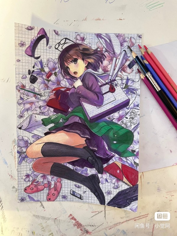 XiaoJue's Colored Pencil Art Vol. I