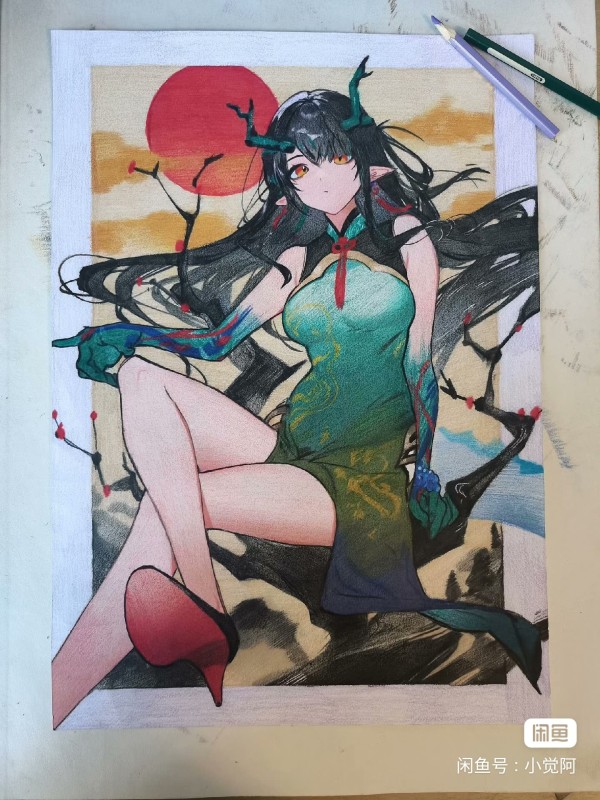 XiaoJue's Colored Pencil Art Vol. I