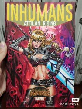 XiaKe's Marvel Magik Illyana Rasputine Hot Sexy Hand drawing with marker