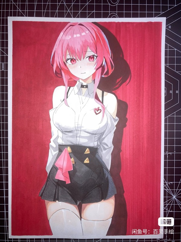 BaiLing's Honkai: Star Rail Kafka Hot Sexy Hand drawing with marker