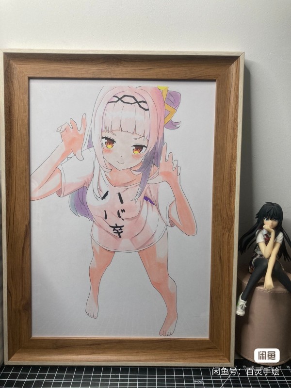 BaiLing's Japanese anime girls Hot Sexy Hand drawing with marker