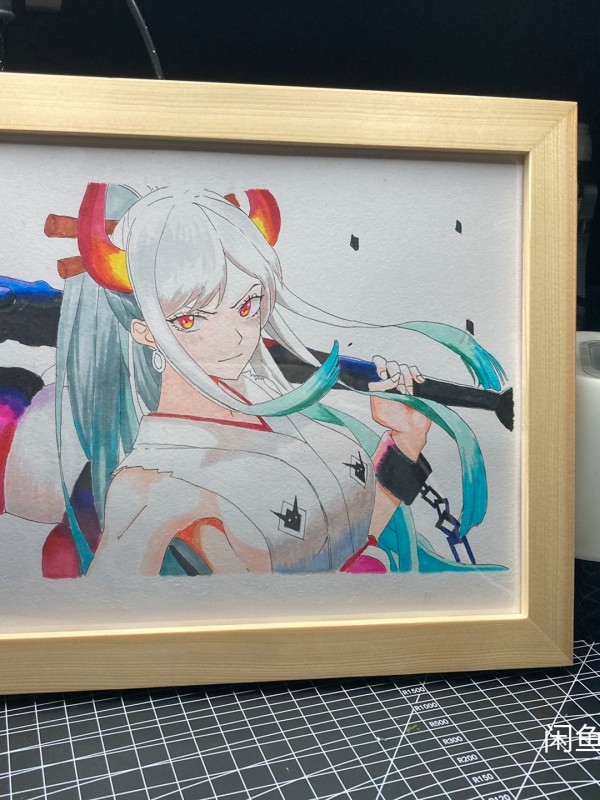 BaiLing's Japanese anime girls Hot Sexy Hand drawing with marker