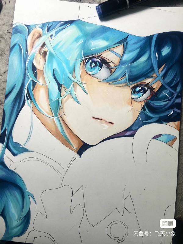 Dumbo's Hatsune Miku Hot Sexy Hand drawing with marker