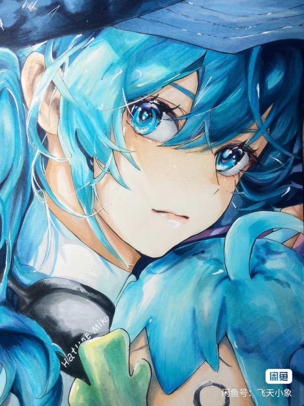 Dumbo's Hatsune Miku Hot Sexy Hand drawing with marker