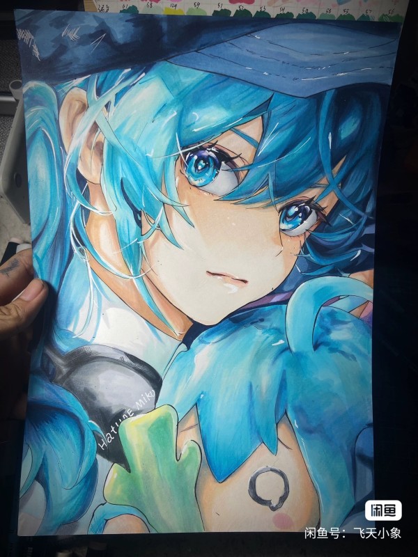 Dumbo's Hatsune Miku Hot Sexy Hand drawing with marker