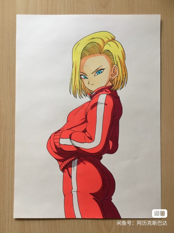 Sparda's Dragon Ball Android 18 Bulma Chichi Lunchi Hot Sexy Hand drawing with marker
