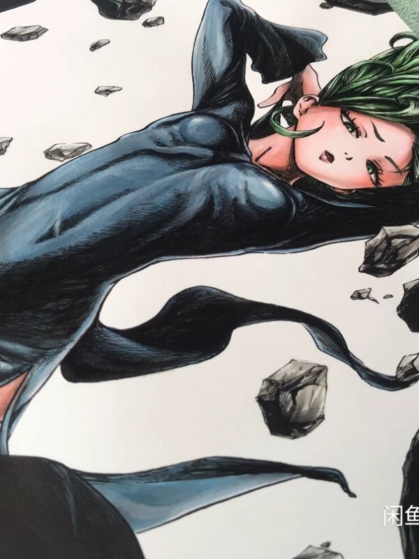 Seven's ONE PUNCH-MAN Tatsumaki Hot Sexy Hand drawing with marker
