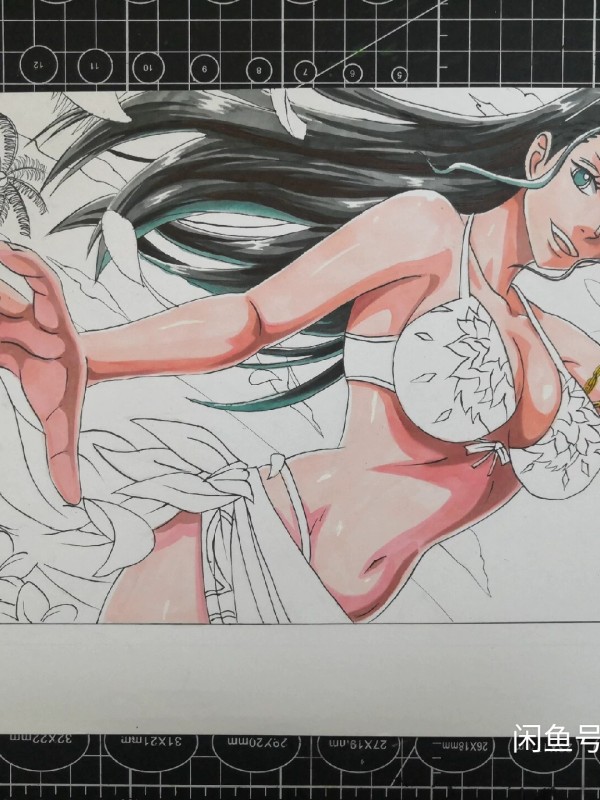 MingHuaxuan's Nico Robin Hot Sexy Hand drawing with marker