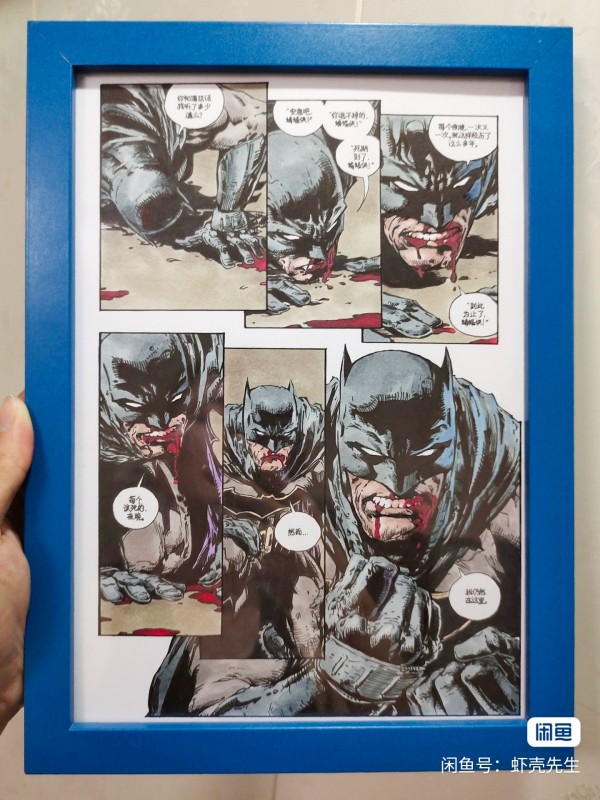 XiaKe's DC Batman Bruce Wayne David Fincher Storyboard Replicate Hand drawing with marker