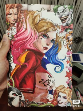 XiaKe's DC Harley Quinn Hot Sexy Hand drawing with marker