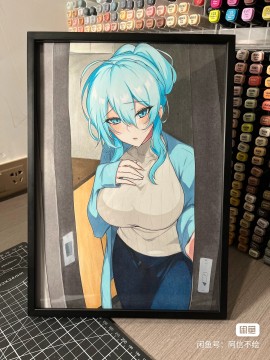 Xing's The Shy Snow Woman and the Cursed Ring Yuki Onna Yukino Hot Sexy Hand drawing with marker
