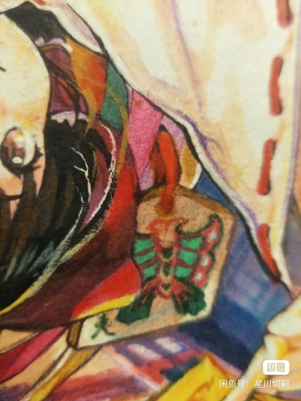XinChuan's Fuzichoco Oriental Project Perfect Cherry Blossom Hakurei Reimu Hot Sexy Hand drawing with colored pencil