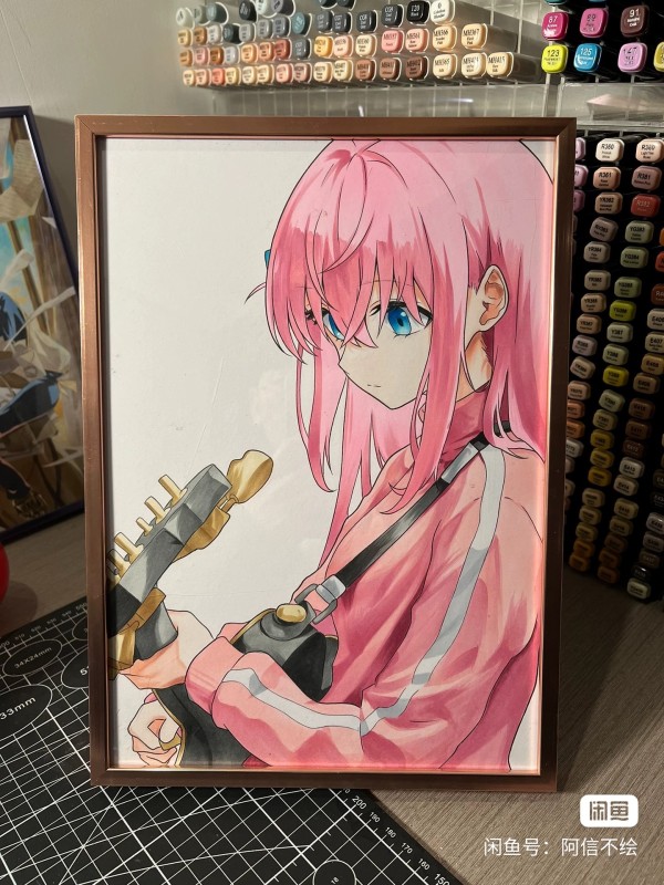 Xing's Bocchi The Rock! Gotoh Hitori Hot Sexy Hand drawing with marker