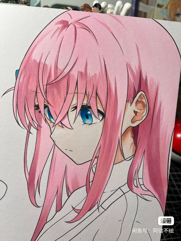Xing's Bocchi The Rock! Gotoh Hitori Hot Sexy Hand drawing with marker