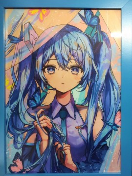 RuanJun's Japanese anime girl Hot Sexy Hand drawing with marker