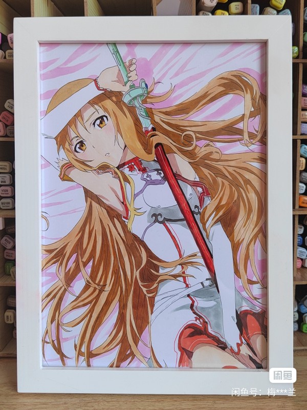 Oriental's Japanese anime girls Hot Sexy Hand drawing with marker Vol II