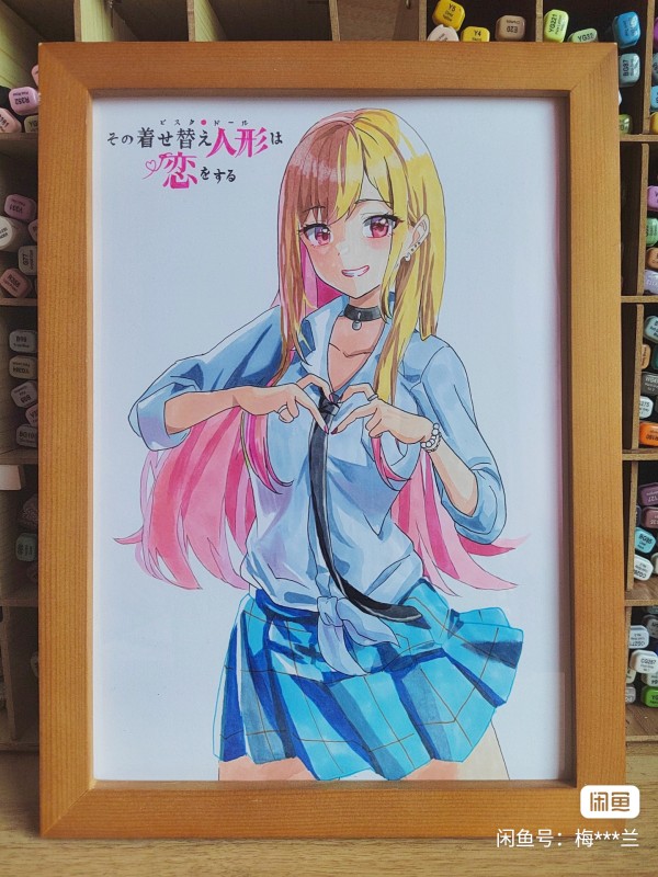 Oriental's Japanese anime girls Hot Sexy Hand drawing with marker Vol I